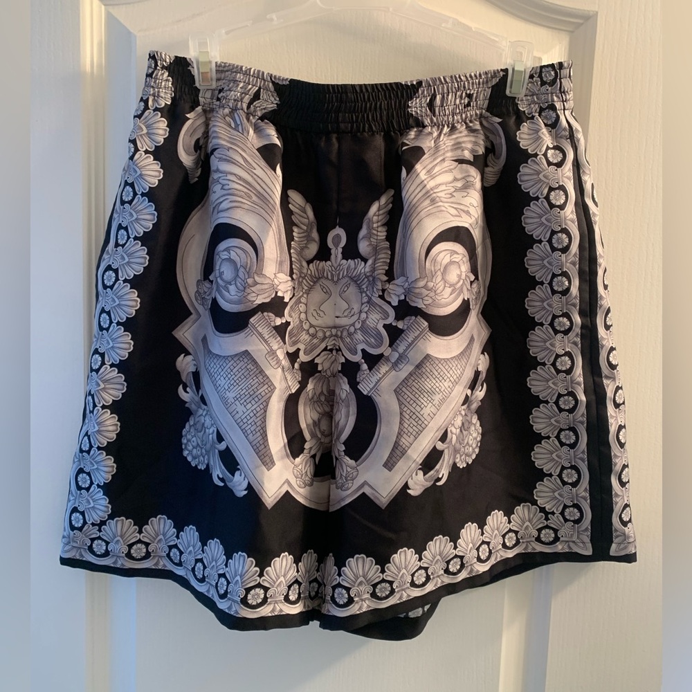 Versace Silk Shorts